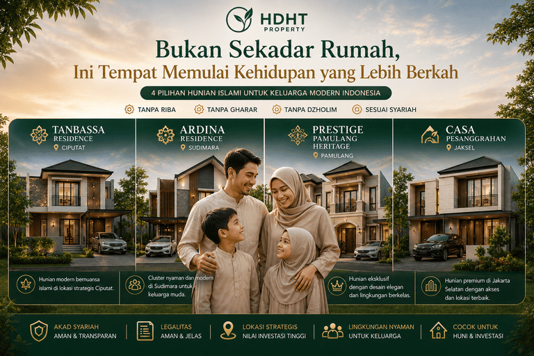 Lingkungan hunian HDHT Realty
